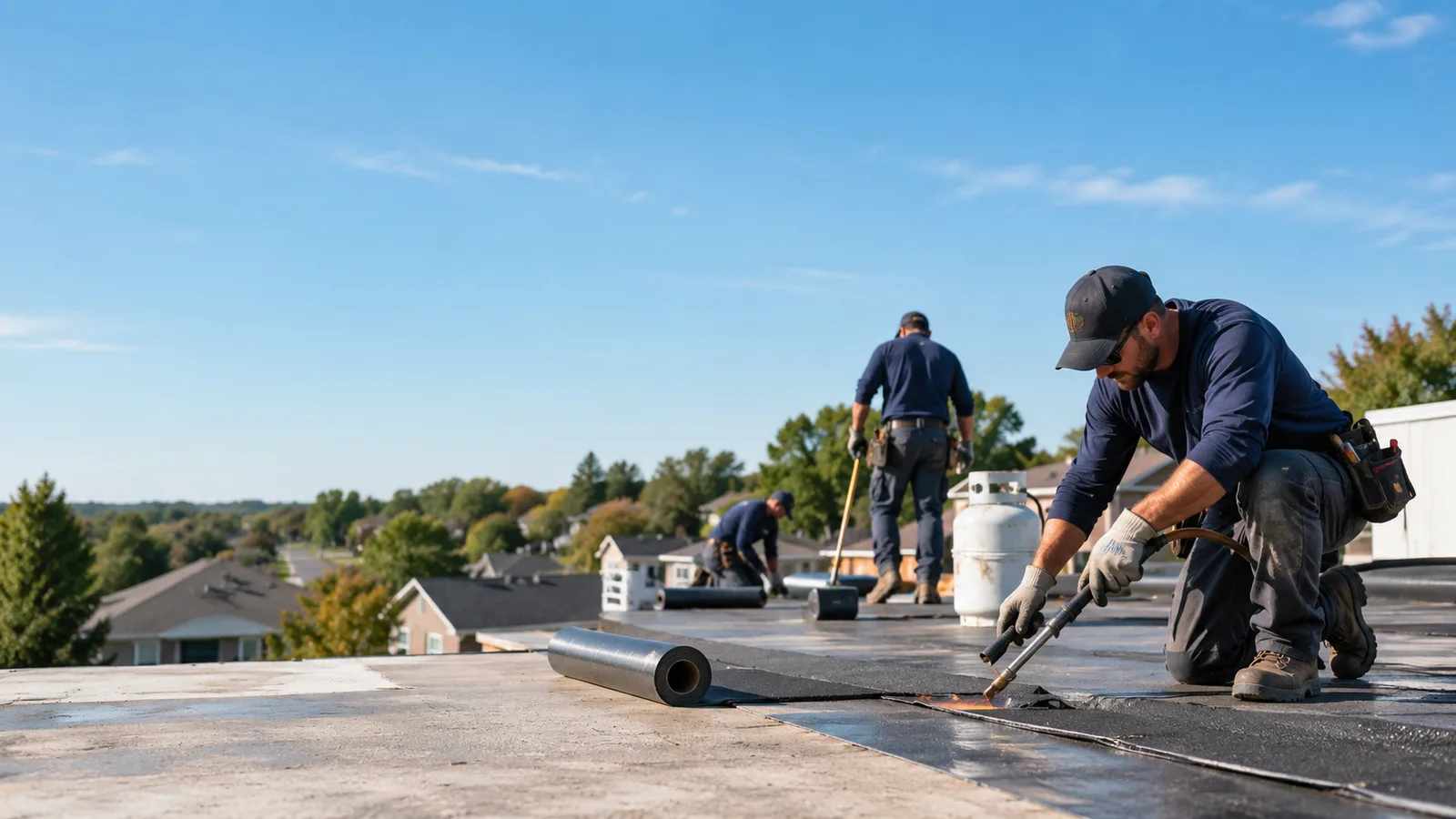 Flat Roof Leak Repair providers in Dime Box, TX